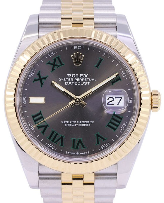 Rolex Datejust 41 41 mm 126333SRJ1 Steel/Yellow Gold Slate