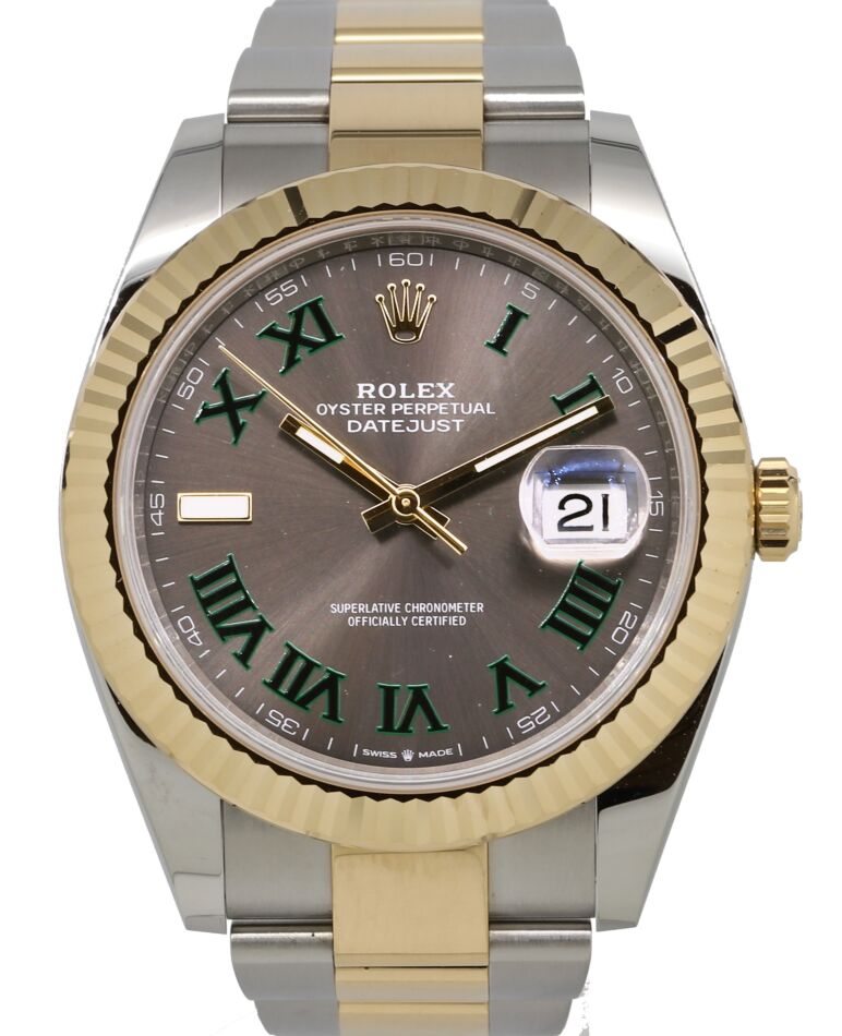 Rolex Datejust 41 41 mm 126333SRO1 Steel/Yellow Gold Slate