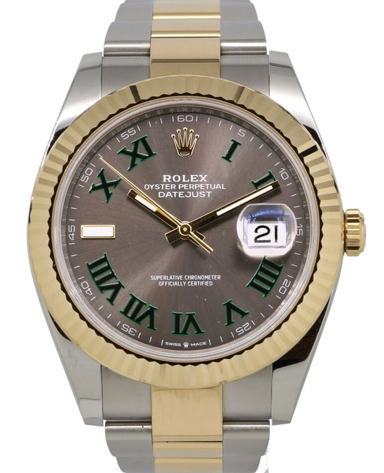 Rolex Datejust 41 41 mm 126333SRO1 Steel/Yellow Gold Slate