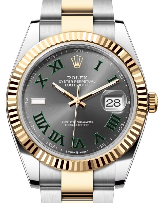 Rolex Datejust 41 41 mm 126333SRO Steel/Yellow Gold Slate