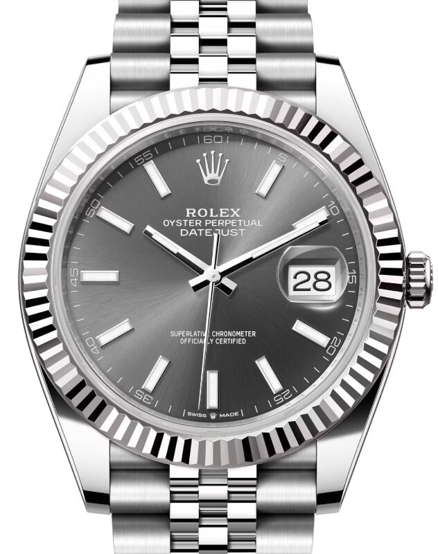 Rolex Datejust 41 41 mm 126334RSJ Steel/White Gold Slate