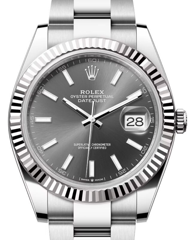 Rolex Datejust 41 41 mm 126334RSO Steel/White Gold Slate