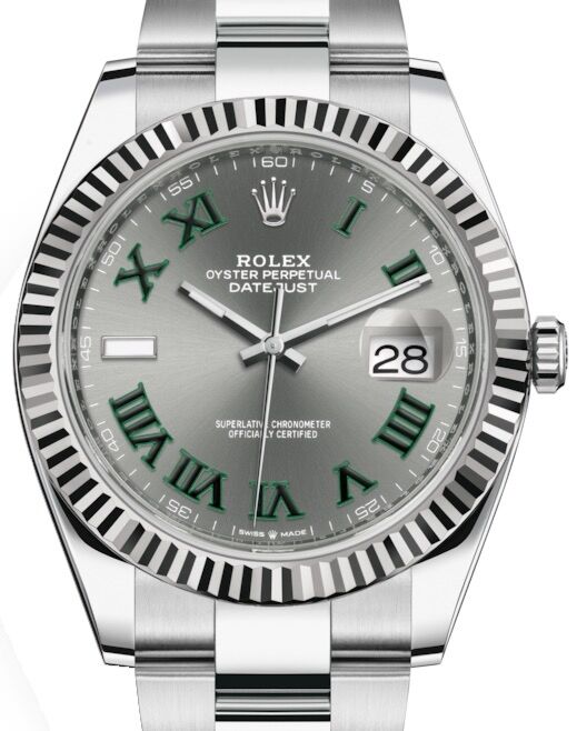 Rolex Datejust 41 41 mm 126334SRO1 Steel/White Gold Slate