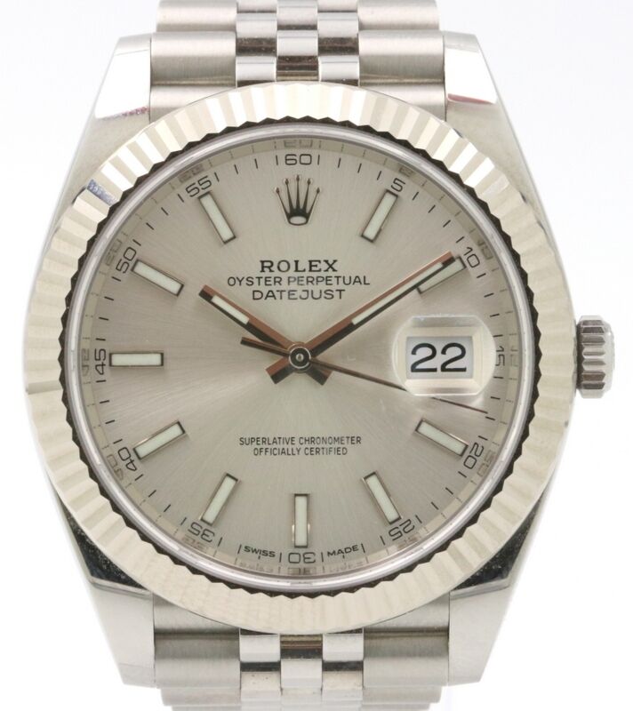Rolex Datejust 41 41 mm 126334SSJ1 Steel/White Gold Silver