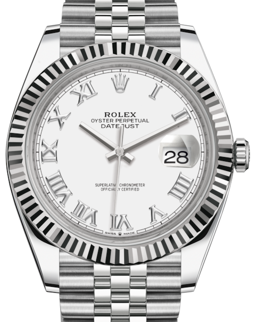 Rolex Datejust 41 41 mm 126334WR1 Steel/White Gold White