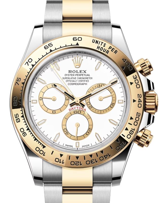 Rolex Cosmograph Daytona 40 mm 126503WSO Steel/Yellow Gold Luminous