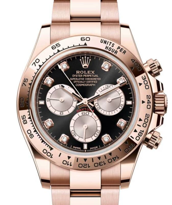 Rolex Cosmograph Daytona 40 mm 126505BSDO Rose Gold Luminous