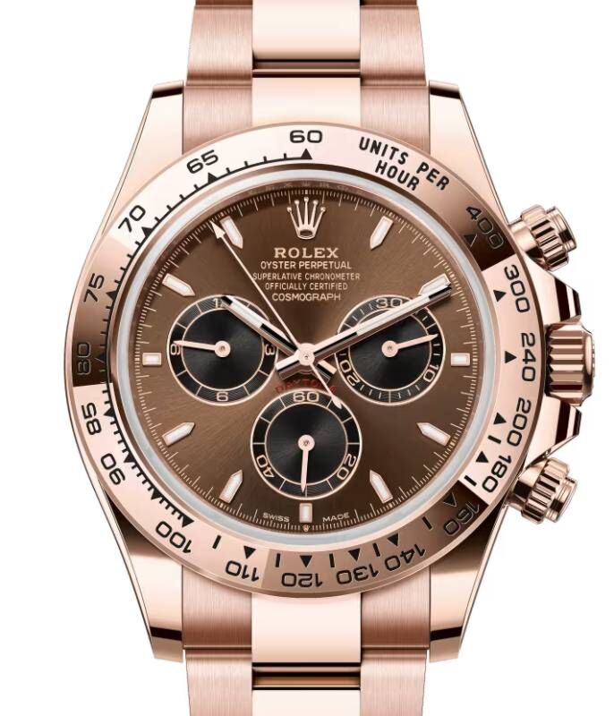 Rolex Cosmograph Daytona 40 mm 126505CHOO Rose Gold Luminous