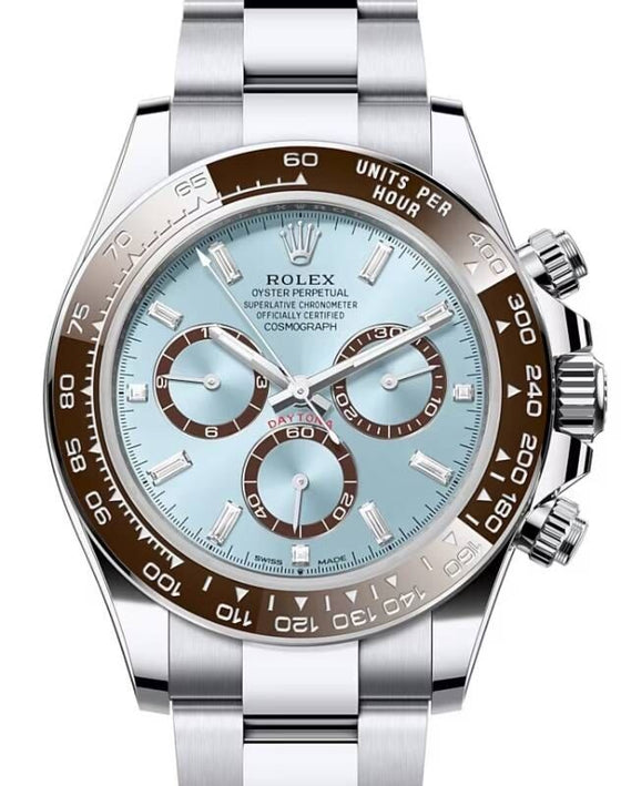 Rolex Cosmograph Daytona 40 mm 126506IBDO Platinum Luminous
