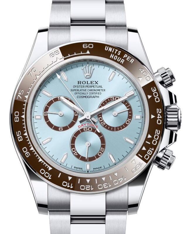 Rolex Cosmograph Daytona 40 mm 126506IBSO Platinum Luminous