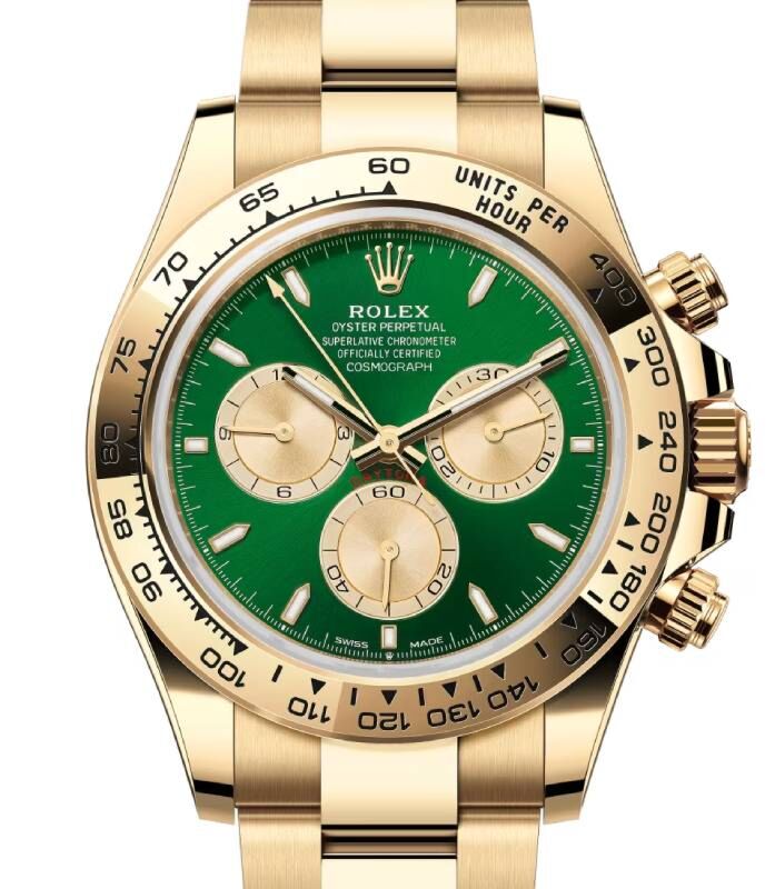 Rolex Cosmograph Daytona 40 mm 126508BGO Yellow Gold Luminous