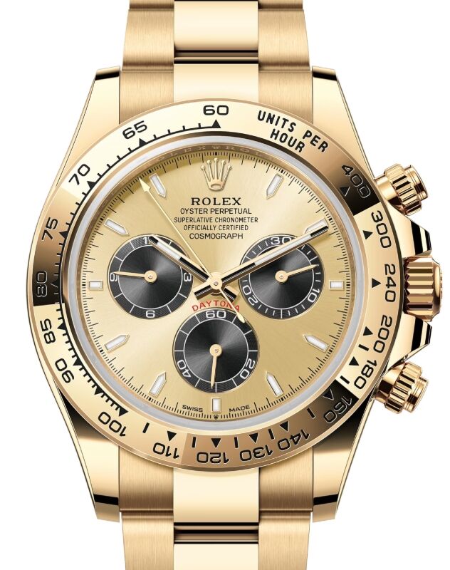 Rolex Cosmograph Daytona 40 mm 126508GBSO Yellow Gold Luminous