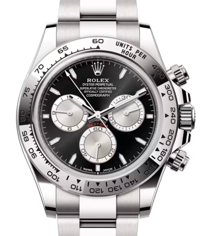 Rolex Cosmograph Daytona 40 mm 126509BSSO White Gold Luminous