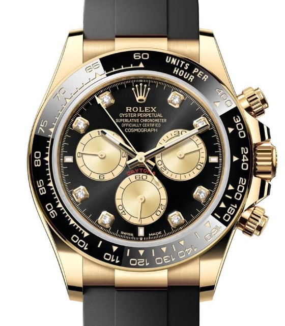 Rolex Cosmograph Daytona 40 mm 126518LNBCDR Yellow Gold Luminous