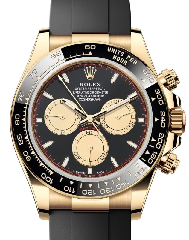 Rolex Cosmograph Daytona 40 mm 126518LNBCSR Yellow Gold Luminous