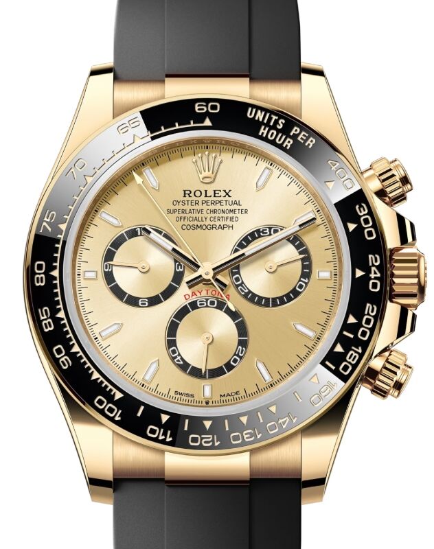 Rolex Cosmograph Daytona 40 mm 126518LNGSR Yellow Gold Luminous