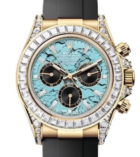 Rolex Cosmograph Daytona 40 mm 126538TBRTR Yellow Gold/Diamonds Luminous