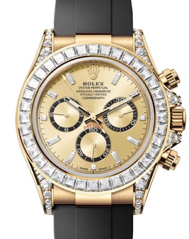 Rolex Cosmograph Daytona 40 mm 126538TBR Yellow Gold/Diamonds Luminous