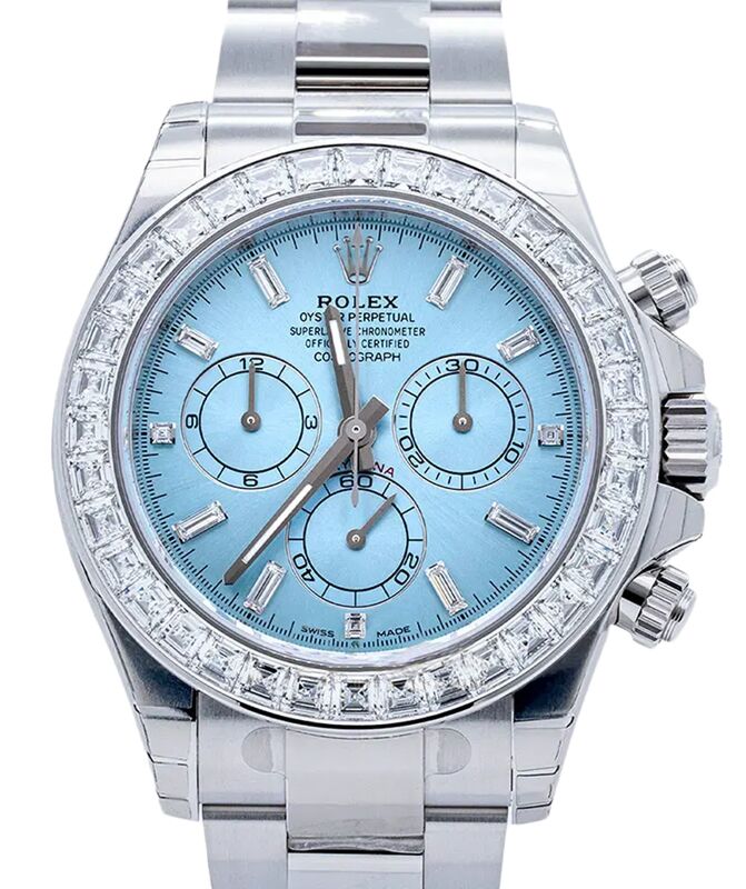 Rolex Cosmograph Daytona 40 mm 126576TBR Platinum Luminous