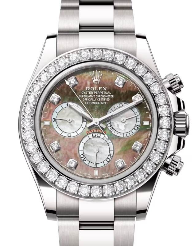 Rolex Cosmograph Daytona 40 mm 126579RBR White Gold Luminous