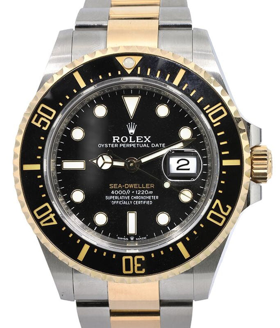 Rolex Sea-Dweller 43 mm 126603B1 Steel/Yellow Gold Black