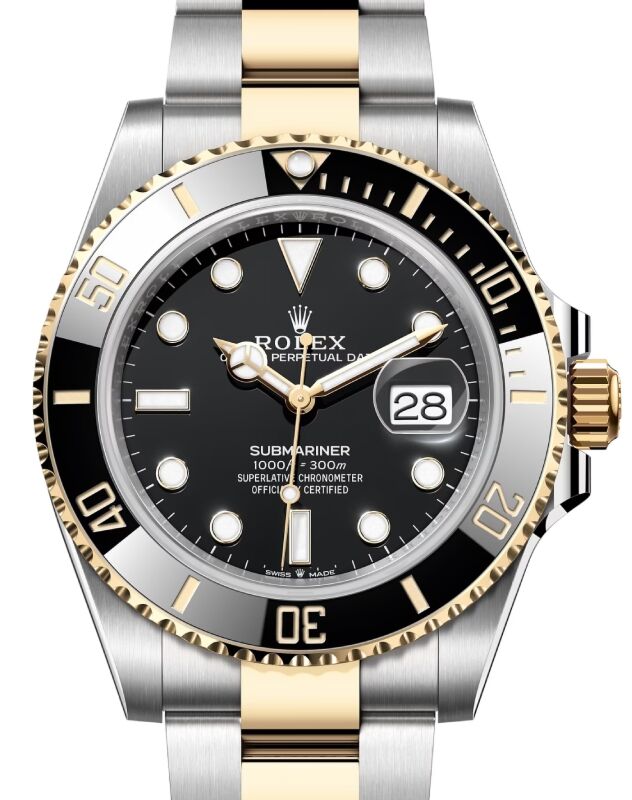 Rolex Submariner 41 mm 126613LN1 Steel/Yellow Gold Black
