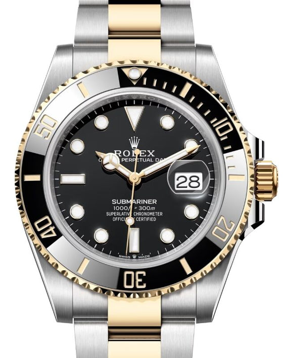 Rolex Submariner 41 mm 126613LN Steel/Yellow Gold Black