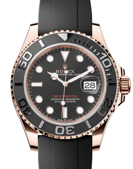 Rolex Yacht-Master 40 40 mm 126655 Rose Gold Luminous