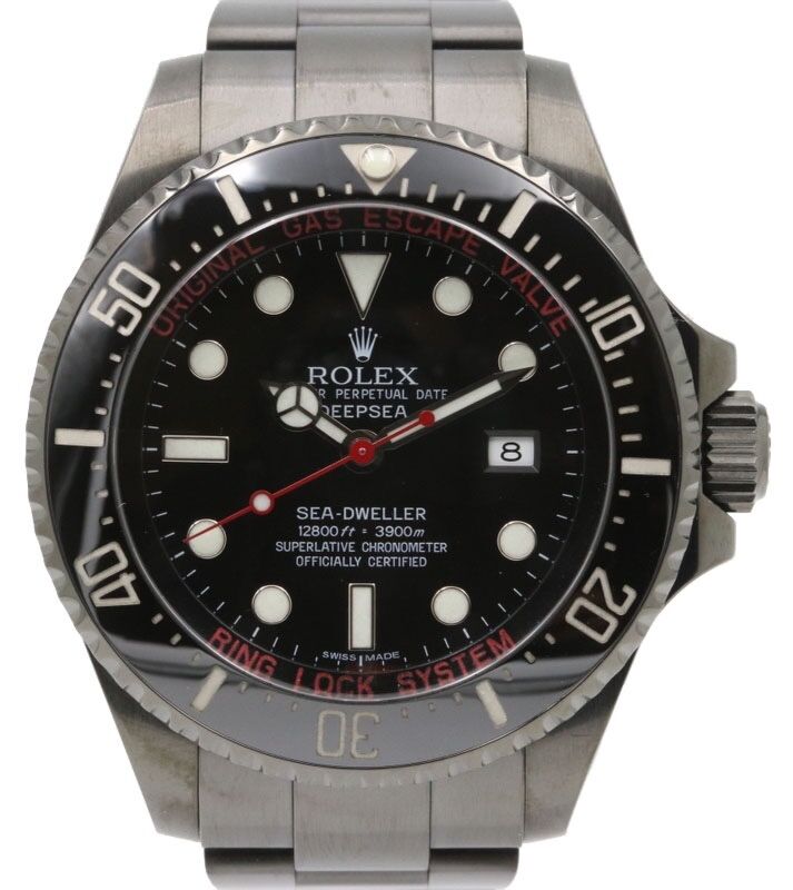 Rolex Deepsea 44 mm 126660PVRED Steel/PVD/DLC Black