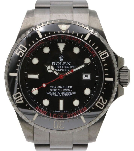 Rolex Deepsea 44 mm 126660PVRED Steel/PVD/DLC Black