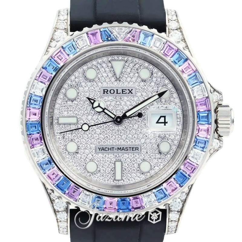 Rolex Yacht-Master 40 40 mm 126679SABRP White Gold Luminous