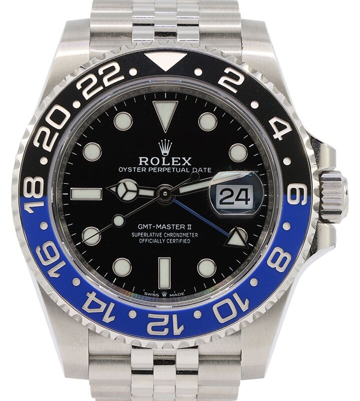 Rolex GMT-Master II 40 mm 126710BLNR1 Steel Black