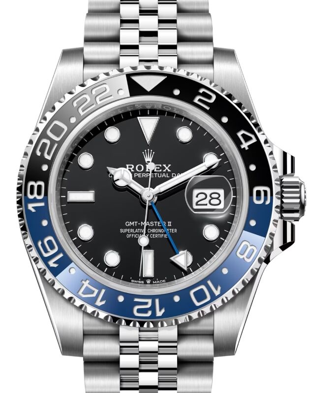 Rolex GMT-Master II 40 mm 126710BLNRJ Steel Black