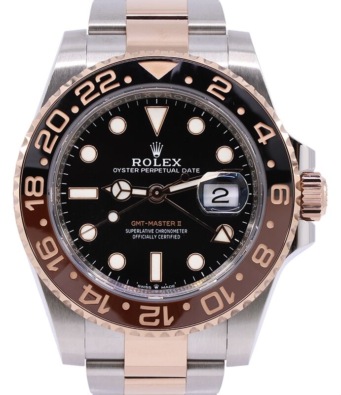 Rolex GMT-Master II 40 mm 126711CHNR1 Steel/Rose Gold Black