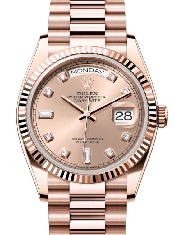 Rolex Day-Date 36 36 mm 128235RDP Rose Gold Rose