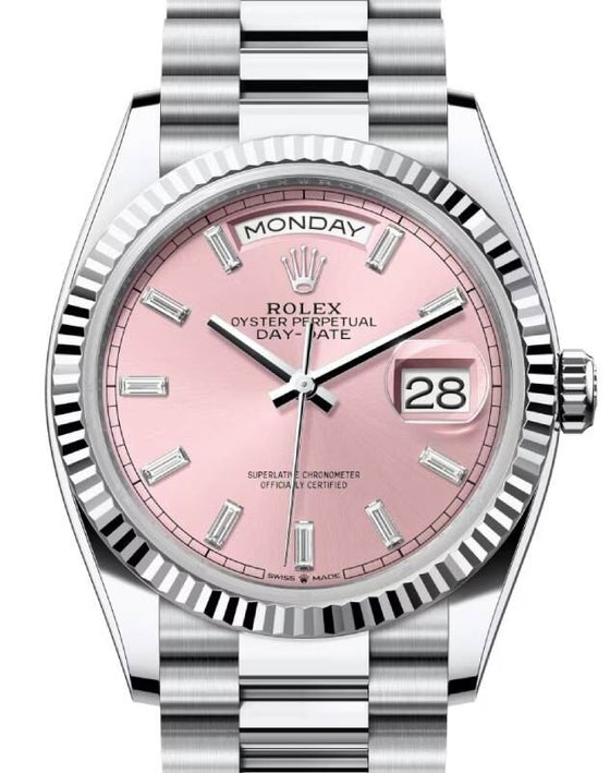 Rolex Day-Date 36 36 mm 128236PBDP Platinum Pink