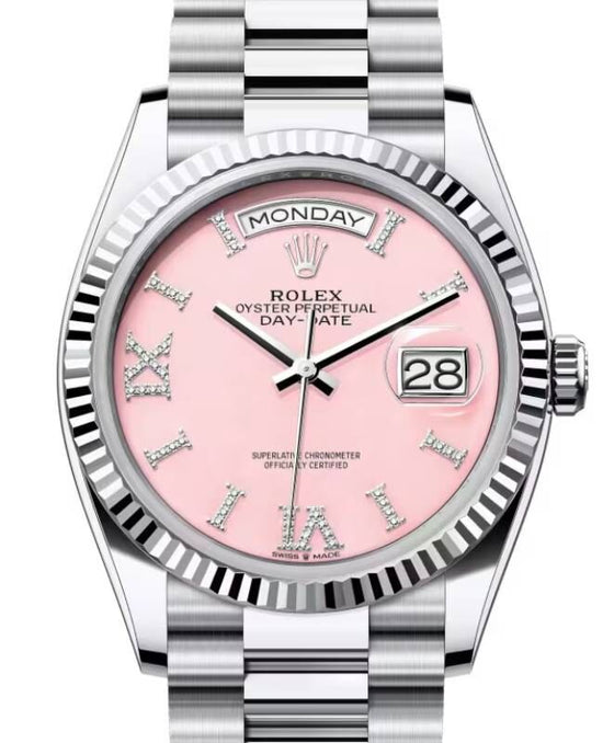 Rolex Day-Date 36 36 mm 128236PODVIIXP Platinum Pink