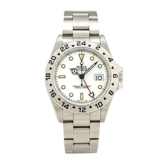Rolex Explorer II 40 mm 16570V3 Steel White