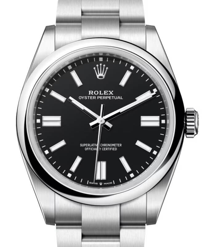 Rolex Oyster Perpetual 41 mm 134300BLK Steel Luminous