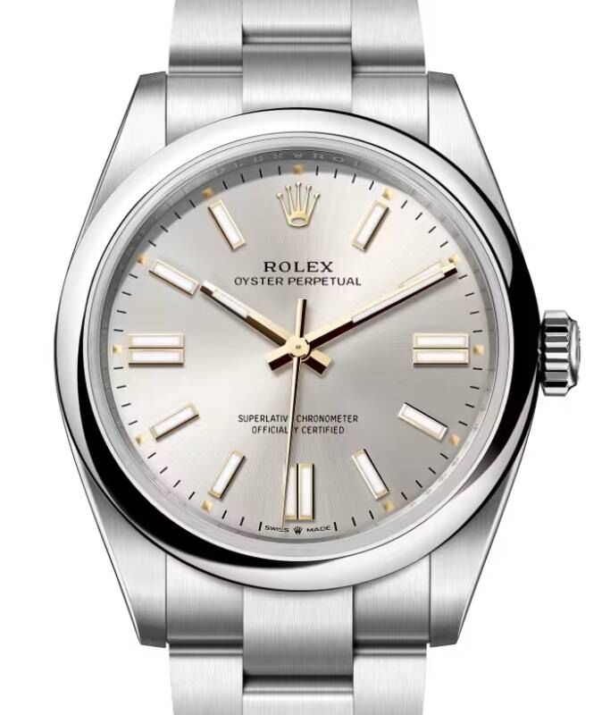 Rolex Oyster Perpetual 41 mm 134300SIL Steel Luminous