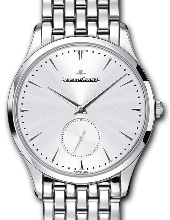 Jaeger-LeCoultre Calibre 896 Master Ultra Thin Small Second 1358120 Silver Index Stainless Steel 40mm Automatic BRAND NEW