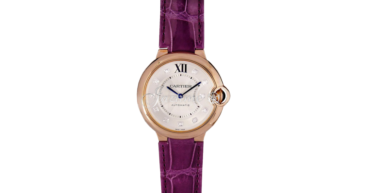 CARTIER WE902028 BALLON BLEU DE 36mm 18K Pink Gold BRAND NEW