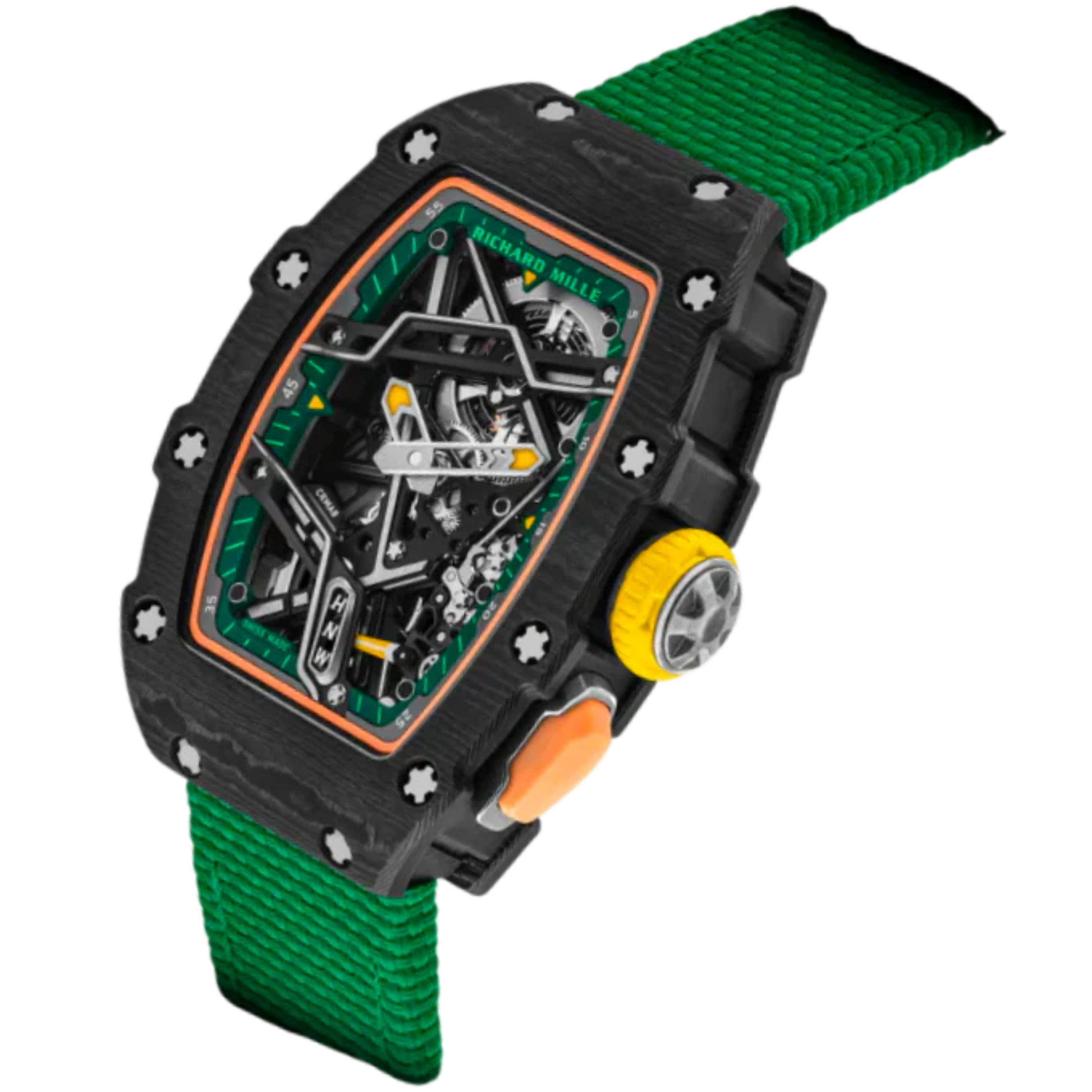 Richard Mille Automatic Winding Sport "Ester Ledecka" Black Carbon TPT RM 07-04 - BRAND NEW