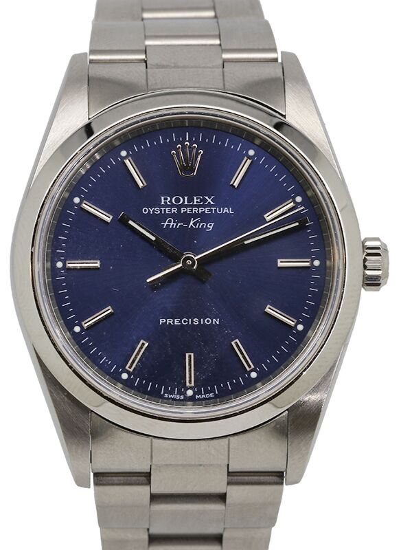 Rolex Oyster Perpetual 34 34 mm 14000 Steel Luminous