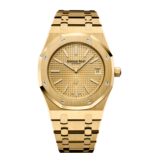 Audemars Piguet Royal Oak Extra-Thin 39 mm 15202BA.OO.1240BA.02 Yellow Gold Analog
