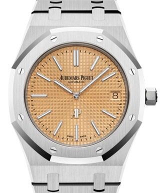 Audemars Piguet Royal Oak ?Jumbo? Extra-Thin 39 mm 15202BC.OO.1240BC.01 White Gold Pink