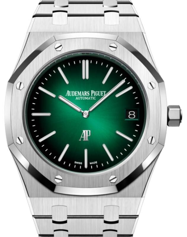 Audemars Piguet Royal Oak 39 mm 15202PT.OO.1240PT.01 Platinum Green