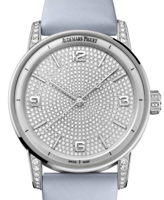 Audemars Piguet Code 11.59 41 mm 15210BC.ZZ.D013VE.01 White Gold/Diamonds Diamond Pave