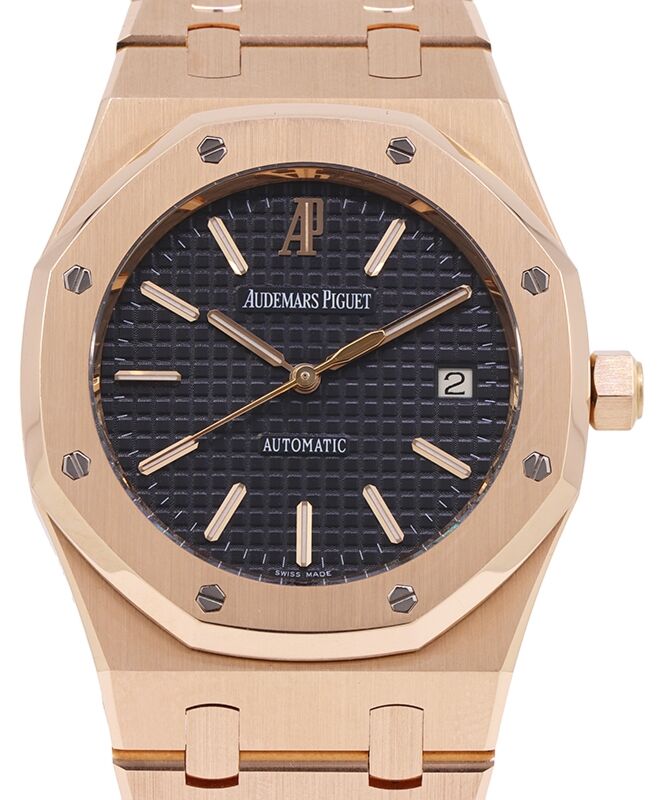 Audemars Piguet Royal Oak 39 mm 15300OR.OO.D002CR.01B Rose Gold Black