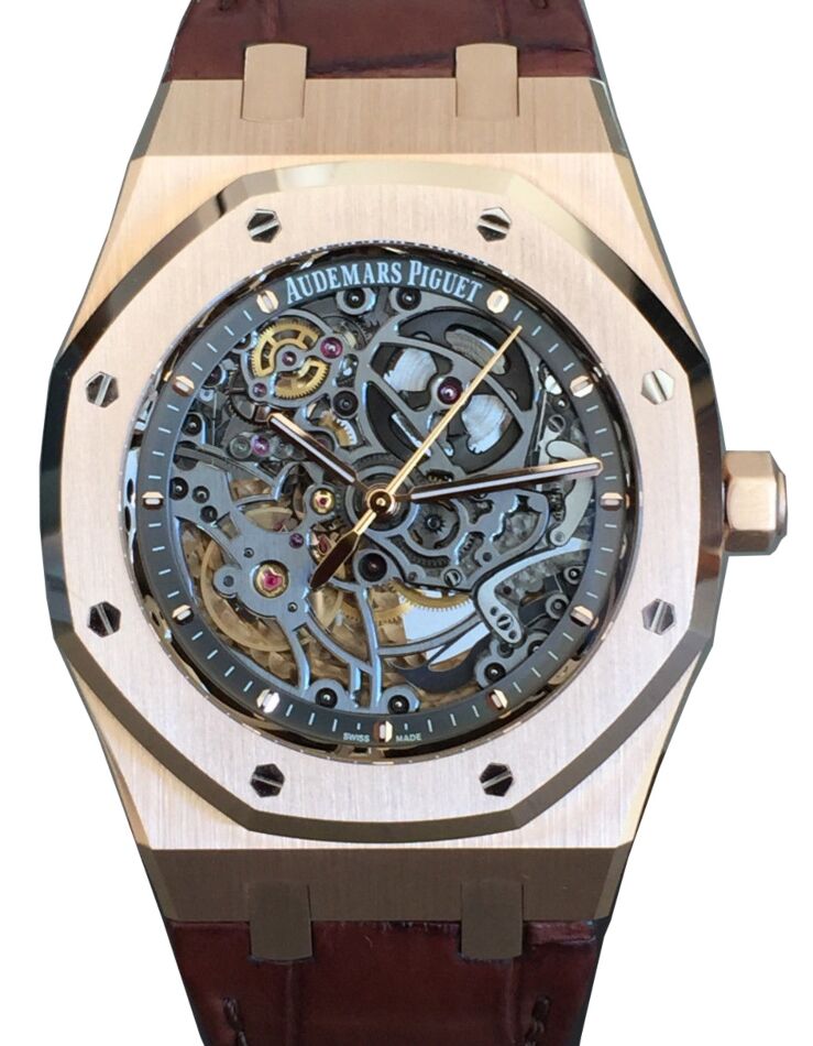 Audemars Piguet Royal Oak 39 mm 15305OR.OO.D088CR.011 Rose Gold Skeleton